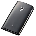 ELECOM �\�j�[�E�G���N�\�� Xperia TM�p �V�F���J�o�[ �u���b�N MPS-X10PVBK