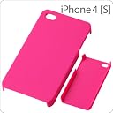 レイアウト iPhone4/4S用カラフルシェルジャケット/ラズベリー RT-P4C5/P