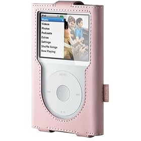 Belkin iPod classic LEATHER SLEEVE - CAMEO PINK F8Z205-PNK