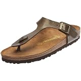 Birkenstock Gizeh 843893, Unisex - Erwachsene Sandalen/Zehentrenner aus Birko-Flor