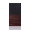 Simplism iPhone 4S/4 縦開き PUレザー バーチカルフリップケース ICカードポケット付 ブラック TR-VFIPN-BK