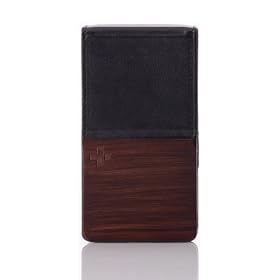 Simplism iPhone 4S/4 �c�J�� PU���U�[ �o�[�`�J���t���b�v�P�[�X IC�J�[�h�|�P�b�g�t �u���b�N TR-VFIPN-BK