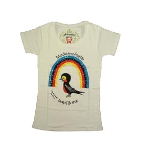 Mademoiselle papillon Long Length Rainbow Swallow Tee