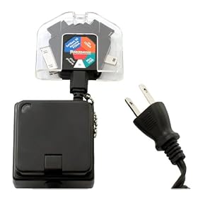 �G�A�[�Y�W���p�� AC�X�[�p�[�P�[�^�C�[�d��REEL PENTTAGON ���[���� �X�}�[�g�t�H��/microUSB/iPhone4S�E4�E3GS�E3G/iPod/�g�ѓd�b�Ή� �u���b�N ACJ-5MP