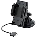 Logitec FM�g�����X�~�b�^�[����iPhone4/4S/3GS/3G/iPod touch�Ή� �z���_�[ Made for iPhone �u���b�N LAT-MPIH02