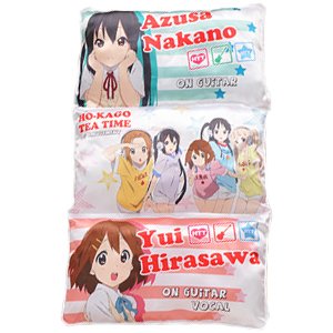 【クリックで詳細表示】けいおん！！ HJ折りたたみクッション 放課後ティータイム Vol.3 HTT ( 唯 ＆ 梓 ) 全1種
