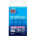 SANYO NEW eneloop �d�r�c�ʕ\���@�\�t���}���[�d��(�P3�`4�Z�b�g) N-TGR03AS