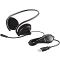 ELECOM USB�w�b�h�Z�b�g�}�C�N���t�H�� �l�b�N�o���h ���� �u���b�N (PS3�Ή�) HS-NB01UBK