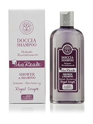 Erbario Toscano Dusch-Shampoo 2er Set Royal Grape (2 x 250 ml) 500 ml, Preis/100 ml: 3.98 EUR