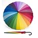 �yMoMA�z Color Wheel Stick Umbrella 24�J���[�z�C�[���A���u���� 83192 ���P