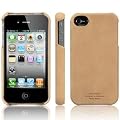 SPIGEN SGP �A�C�t�H�� 4 / 4S �P�[�X ���U�[�O���b�v �y VINTAGE BROWN �z �t���ی�V�[�g�Z�b�g �{�v for iPhone 4 / 4S �y SGP06836 �z