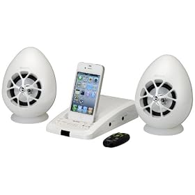 Olasonic iPhone/iPod�p�h�b�N�X�s�[�J�[�V�X�e�� TW-D7IP(W)