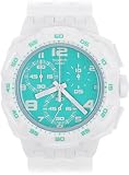 [�X�E�H�b�`]SWATCH �r���v Chrono Plastic �N���m�v���X�`�b�N OCEANPURITY �O���[�� SUIW403 �����Y [���K�A���i]