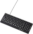 ELECOM PS2 �J�i������ 105�z��t���L�[�{�[�h(�u���b�N) TK-P05FBK