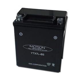 MOTION �o�C�N�p �o�b�e���[ YTX7L-BS �i�݊�GTX7L-BS/FTX7L-BS�j ���^ �����e�i���X�t���[ ��֎ԗp�o�b�e���[ MB-YTX7L-BS