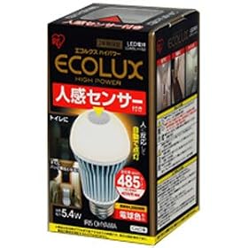 �A�C���X�I�[���} LED�d���i�S�����F485 lm/�d���F�����j�n�C�p���[�^�C�vIRIS ECOLUX�i�G�R���N�X�j LDA5L-H-S2