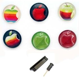 iPhone3/4 iPad iPod�p�@�{�^���X�e�b�J�[ #12�@Apple