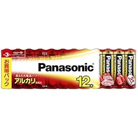 Panasonic �A���J�����d�r�P�O12�{�V�������N�p�b�N LR6XJ/12SW