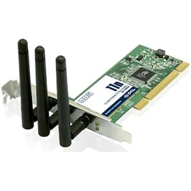 PLANEX 300Mbps 11n/g/b PCI�o�X����LAN�A�_�v�^ GW-DS300N-X