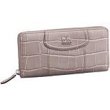 [コーチ] COACH 公式 マディソン エンボスド クロコダイル アコーディオン ジップ アラウンド