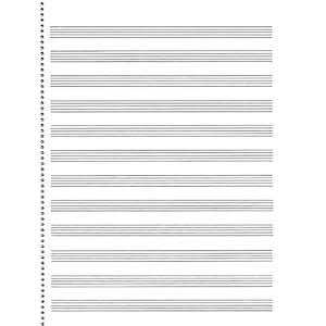 【クリックで詳細表示】Passantino Manuscript Paper No. 65： Hal Leonard Publishing Corporation： 洋書