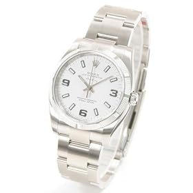 [�����b�N�X]ROLEX �r���v Ref.114210 �G�A�L���O �G���W���^�[���h�x�[�� �z���C�g �A���r�A Ref.114210 A �����Y [���s�A���i]