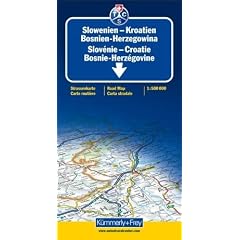 Slovenia / Croatia / Bosnia-Herzegovina: KF.085 (International Road Map)
