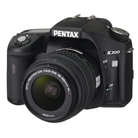 Pentax �f�W�^����჌�t�J���� K200D �����Y�L�b�g (K200D+DA18-55II)