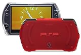 CAPDASE �N���X�^���P�[�X for PSP go Clear/Tinted.Red CCSYPSPGO-0R09