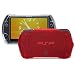 CAPDASE �N���X�^���P�[�X for PSP go Clear/Tinted.Red CCSYPSPGO-0R09