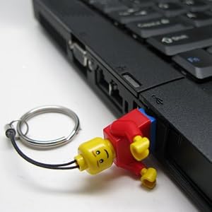 LEGO社オフィシャルのUSBメモリーをPCに刺したところ