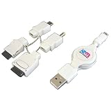 RM 5�R�l�}���`USB�[�d�R�l�N�^�[ USB�[�d�P�[�u�� FOMA/Soft Bank/au/WILLCOM/DS Lite/PSP�Ή� RX-JKM949WHRM CO, Ltd,.�ɂ��