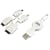 RM 5�R�l�}���`USB�[�d�R�l�N�^�[ FOMA/Soft Bank/au/WILLCOM/DS Lite/PSP�Ή� RX-JKM949WH