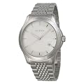 [�O�b�`]GUCCI �r���v G-�^�C�����X 126MD SS �V���o�[ YA126401 �����Y �y���s�A���i�z