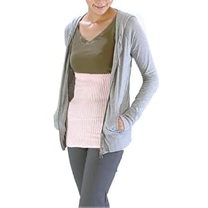 おや炭くらぶ シルクバランス ウエストウォーマー ピンク