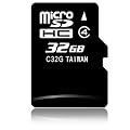 �y32GB�z ���Ő��`�b�v�̗p microSDHC�J�[�h class4�Ή� SD�ϊ��A�_�v�^�t (�ȈՕ�i) SD-C32G-BLK