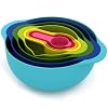 Joseph Joseph NEST8 8�_�Z�b�g�y�{�E����E���E���؂肩���E�ӂ邢�E�v�ʃX�v�[��4�T�C�Y�z 92325