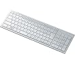 ELECOM �N���X�^�� ���C�����X�t���L�[�{�[�h �p���^�O���t�� 103�L�[ �z���C�g TK-FDP012WH