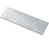ELECOM �N���X�^�� ���C�����X�t���L�[�{�[�h �p���^�O���t�� 103�L�[ �z���C�g TK-FDP012WH