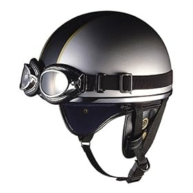 OGK KABUTO PF-4 �V���o�[/�u���b�N 57-59cm