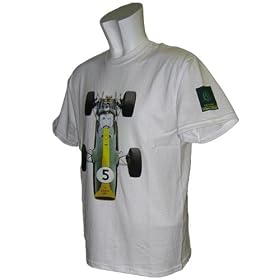 PLANEX Type 49 T-�V���c ��/L�T�C�Y  (Lotus Type 49 White T-Shirt) LOT-T49-TSWL