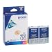 EPSON IC5CL06W(5�F�J���[��̌^�C���N�J�[�g���b�W�~2)
