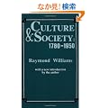 Culture and Society, 1780-1950