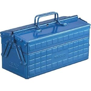 【クリックで詳細表示】TRUSCO 2段工具箱長さ350幅160高さ215青
