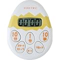 DRETEC ���܂��^�C�}�[ �z���C�g T-171WT