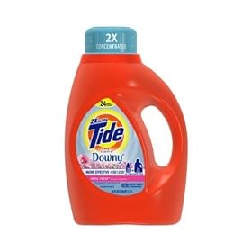 タイド 2倍濃縮 TIDE 液体洗剤 DOWNYタッチオブダウニーエイプリルフレッシュ柔軟剤入り 大容量 1470ML