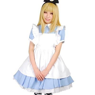 ふしぎの国のアリス♪ メイド風メルヘンワンピースセット (Sサイズ)