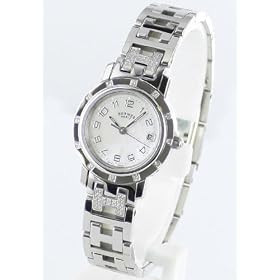 [�G�����X]HERMES �r���v �N���b�p�[ �_�C�������h �i�N�� �z���C�g�V�F�� �v�b�V�����o�b�N�� CL4.230.212/3825 ���f�B�[�X [���s�A���i]