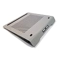 ARCHISS �m�[�gPC��p�p USB�o�X�p���[ 7cm�t�@��2��� �t�@���X�s�[�h���߉� �u���b�N �V���o�[ AS-NC11SL