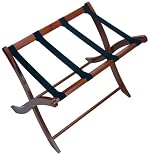  Winsome Wood Luggage Rack, Walnut